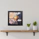 Cozy Beats 11 X 11 inch Non-Glass Framed Art