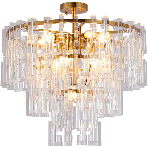 Canada 10 Light 24 inch Antique Bronze Chandelier Ceiling Light