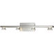 Jet LED 31.73 inch Brushed Nickel Bath Vanity Light Wall Light