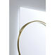 Trails 46 X 30 inch Gold LED Mirror