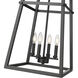 Tellsa 4 Light 15 inch Matte Black Indoor Pendant Ceiling Light