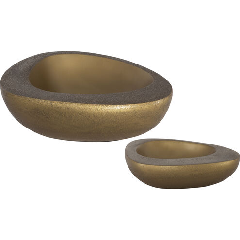 Ovate 15 X 4.5 inch Bowls, Set of 2