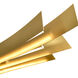Candora LED 72 inch Brass Island/Pool Table Light Ceiling Light