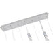 Canada 10 Light 10 inch Chrome Chandelier Ceiling Light