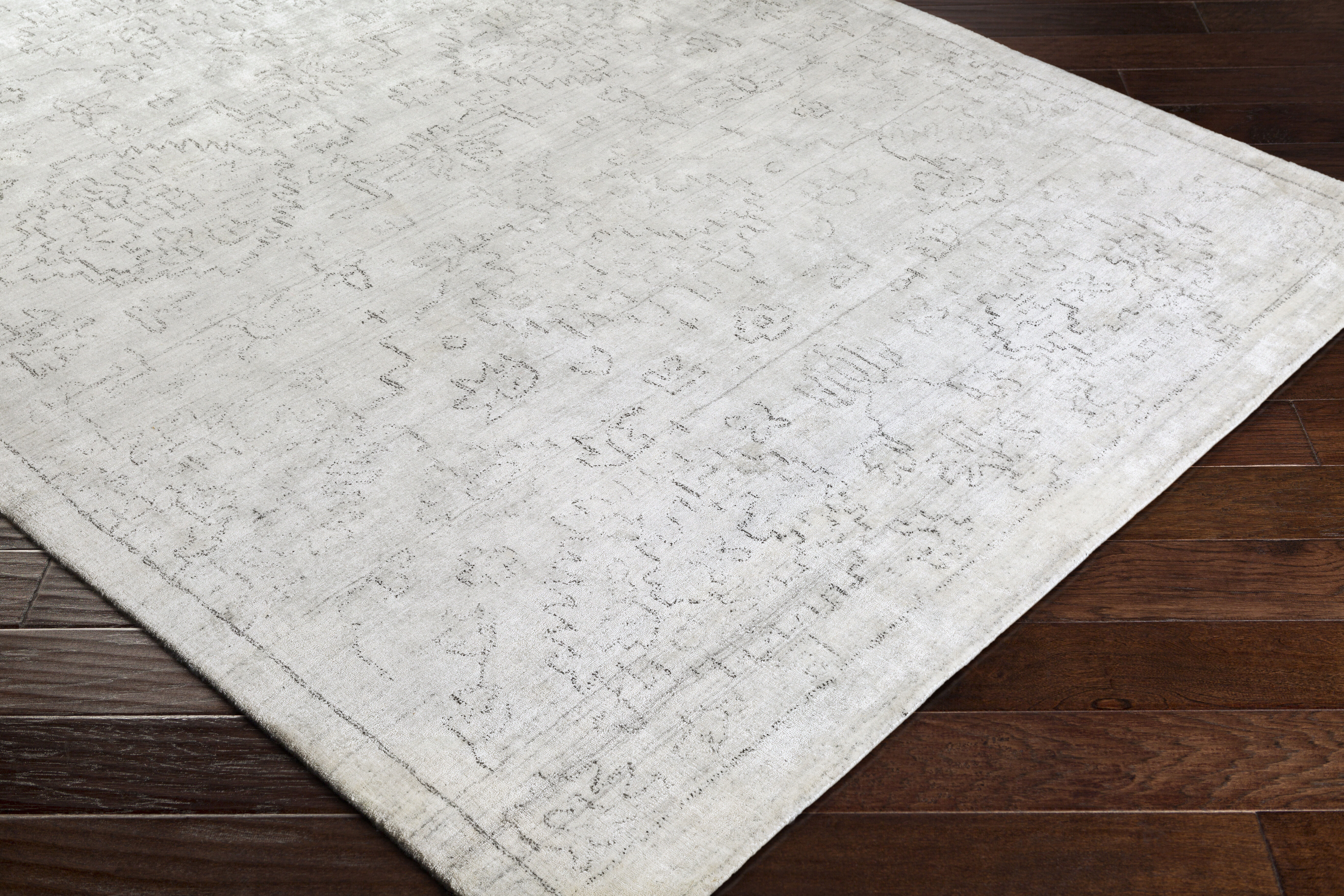 Hightower 168 X 120 inch White Rug in 10 x 14, Rectangle