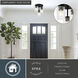 Park Ridge 3 Light 10.5 inch Matte Black Flush Mount Ceiling Light