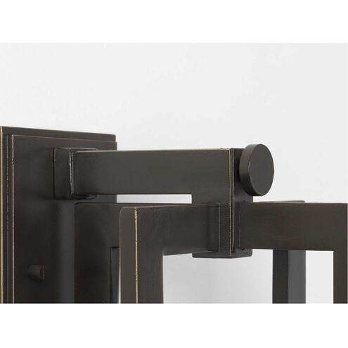 Janssen 1 Light 13 inch Oil Rubbed Bronze Outdoor Wall Lantern, Small, Design Series