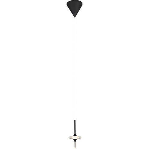 Light-Year LED 4.7 inch Black Pendant Ceiling Light