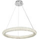 Bowen 1 Light 26 inch Chrome Chandelier Ceiling Light