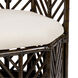 Wildwood Black Wash/Off White Accent Chair