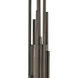 Archetype 8 Light 32.5 inch Statuary Bronze Chandelier Ceiling Light