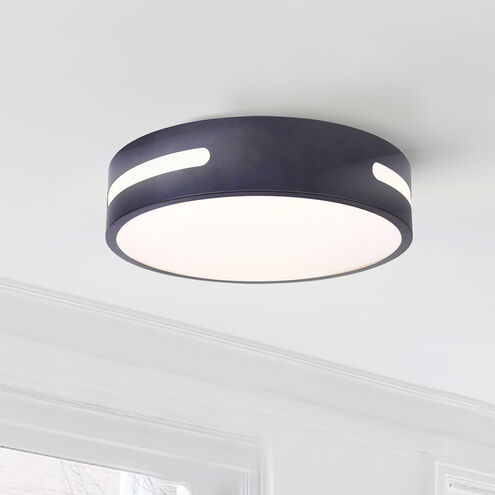 Niven LED 13 inch Black Flush Mount Ceiling Light