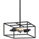 Candid 2 Light 12 inch Rusty Black Pendant Ceiling Light