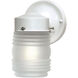 Brentwood 1 Light 9 inch Gloss White Outdoor Wall Light
