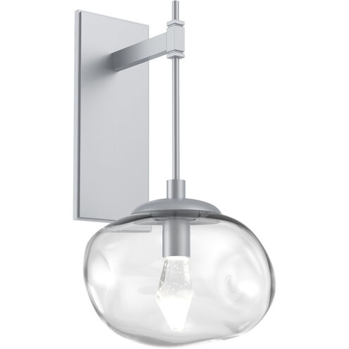 Nova LED LED 10 inch Classic Silver Indoor Sconce Wall Light, Tempo Nebula
