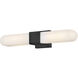 Lisa McDennon Cotes 2 Light 4.5 inch Painted Black Oxide Sconce Wall Light