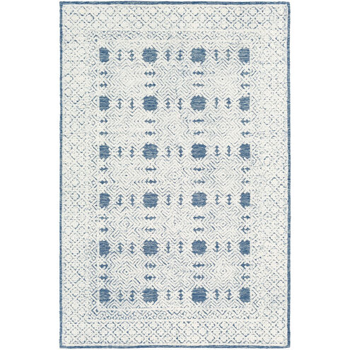 Ellen 36 X 24 inch Dark Blue Rug, Rectangle