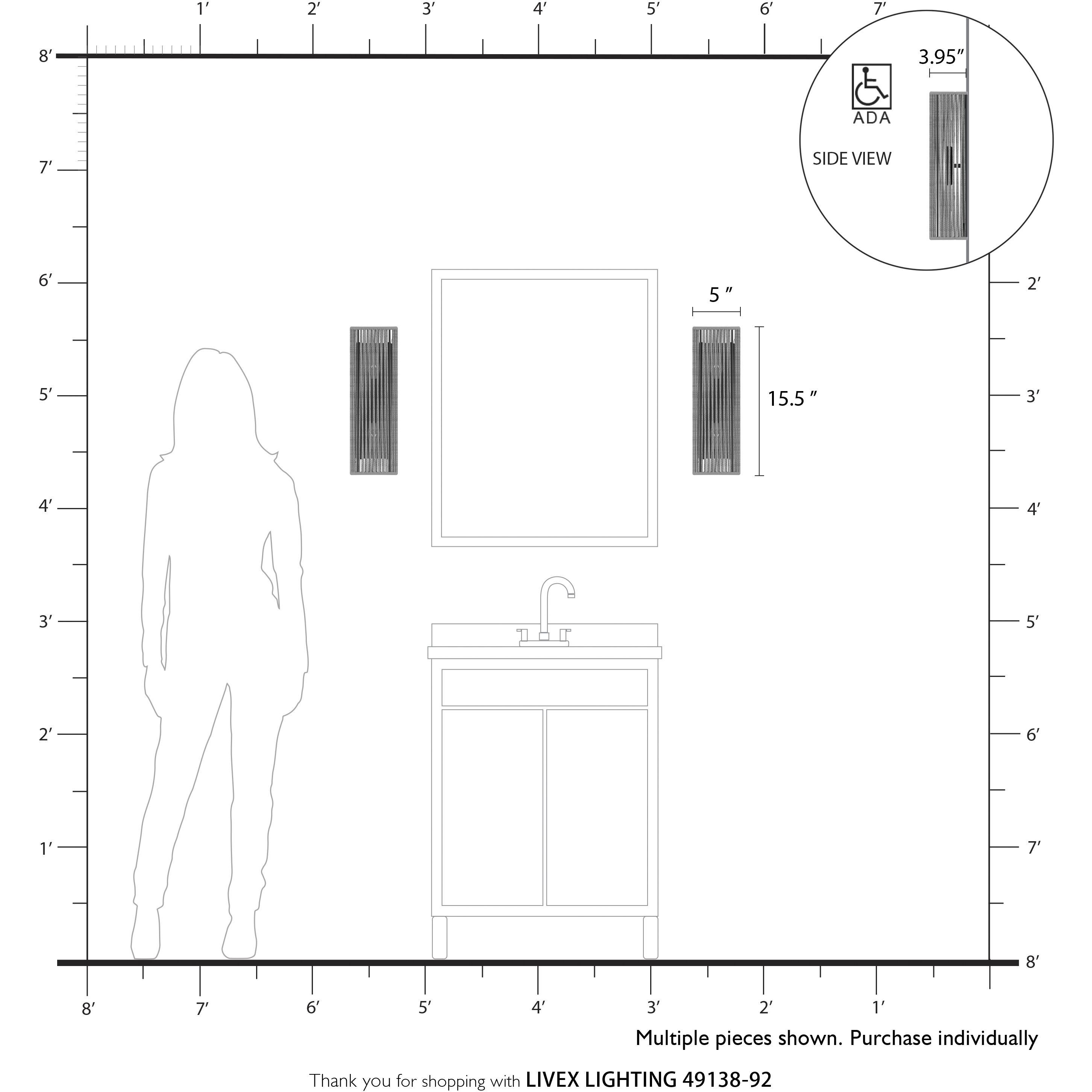 Acordia Wall Sconce Wall Light in English Bronze