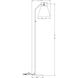 Fin 68.75 inch 100.00 watt Antique Brass Floor Lamp Portable Light