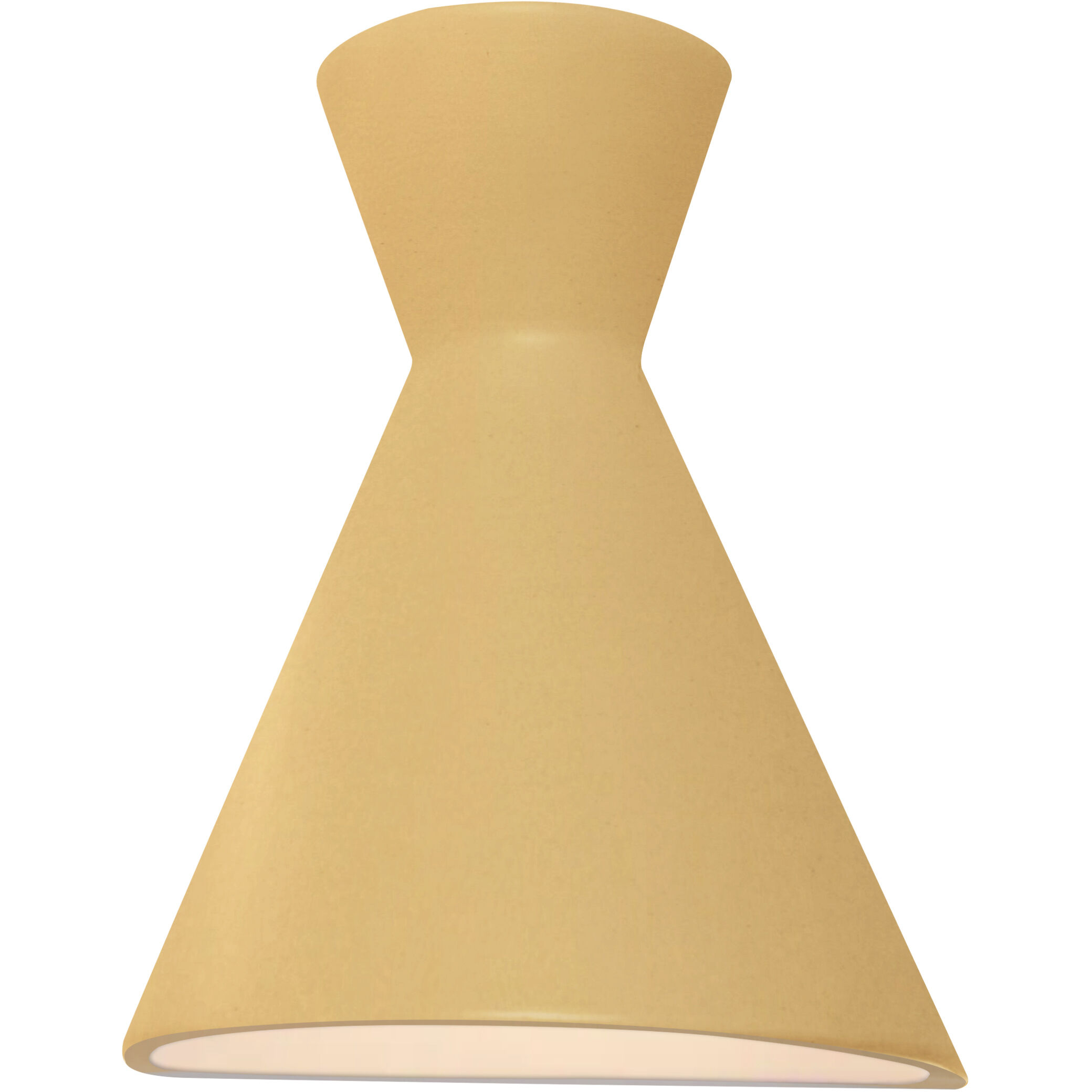 Ambiance Collection - Retro Wall Sconce Wall Light in Muted Yellow, Form+Finish+Function