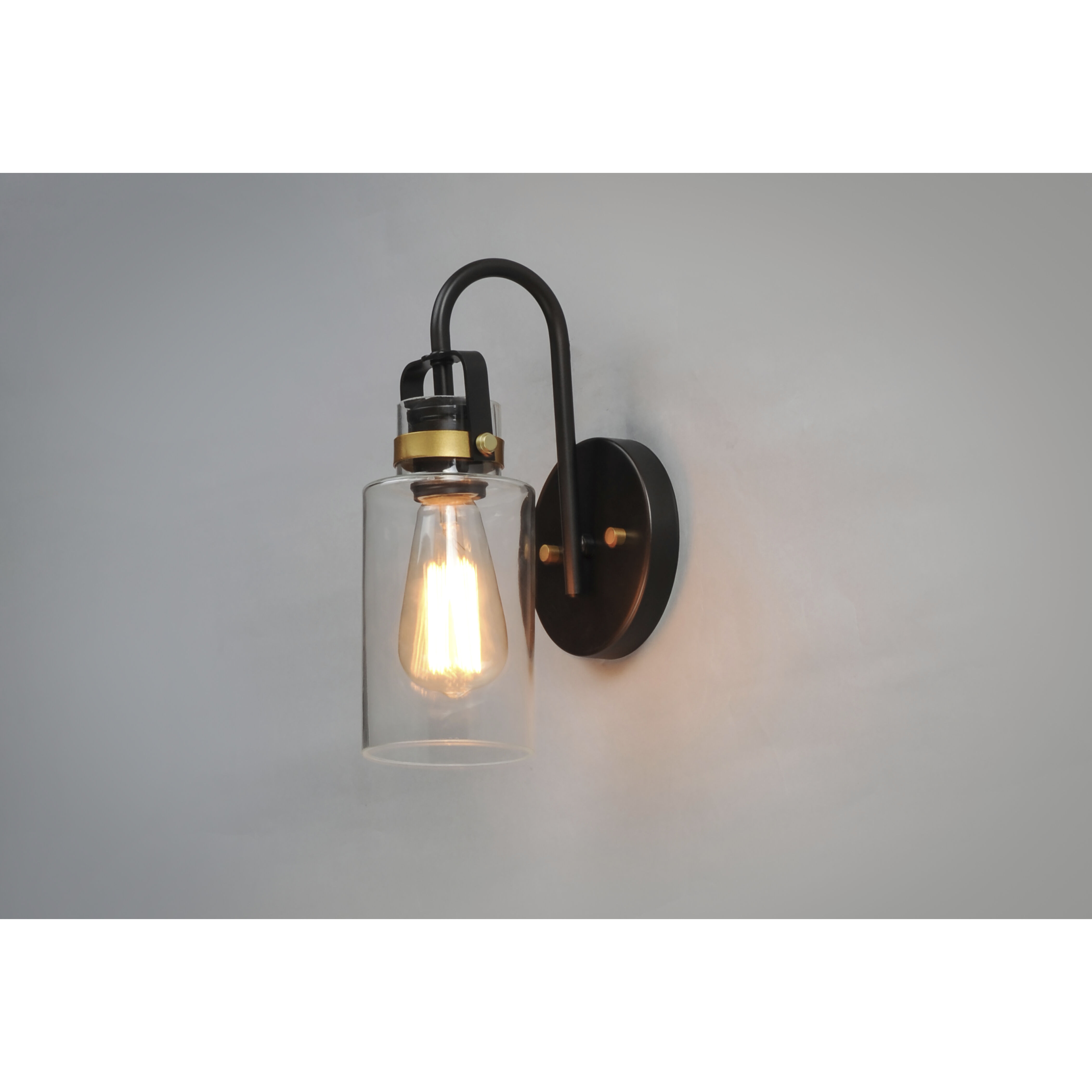 Magnolia 1 Light 5 inch Bronze/Gold Wall Sconce Wall Light