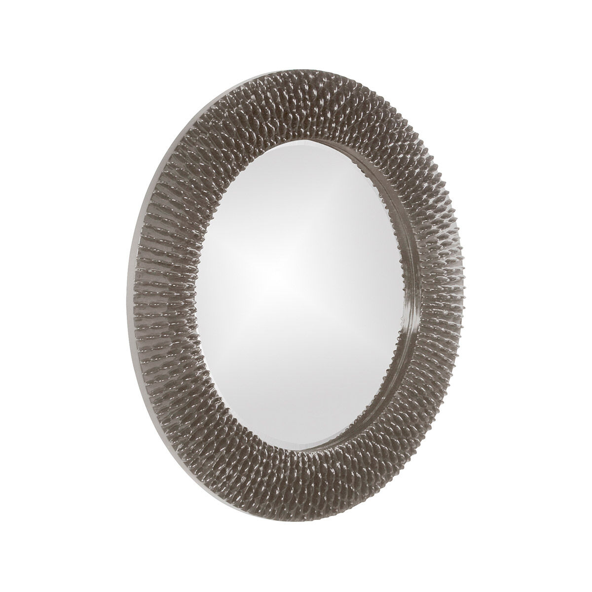 Bergman 32 X 32 inch Glossy Charcoal Wall Mirror