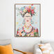 Boho Frida Blue Wall Art