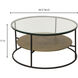 Callie 36 X 36 inch Yellow Coffee Table