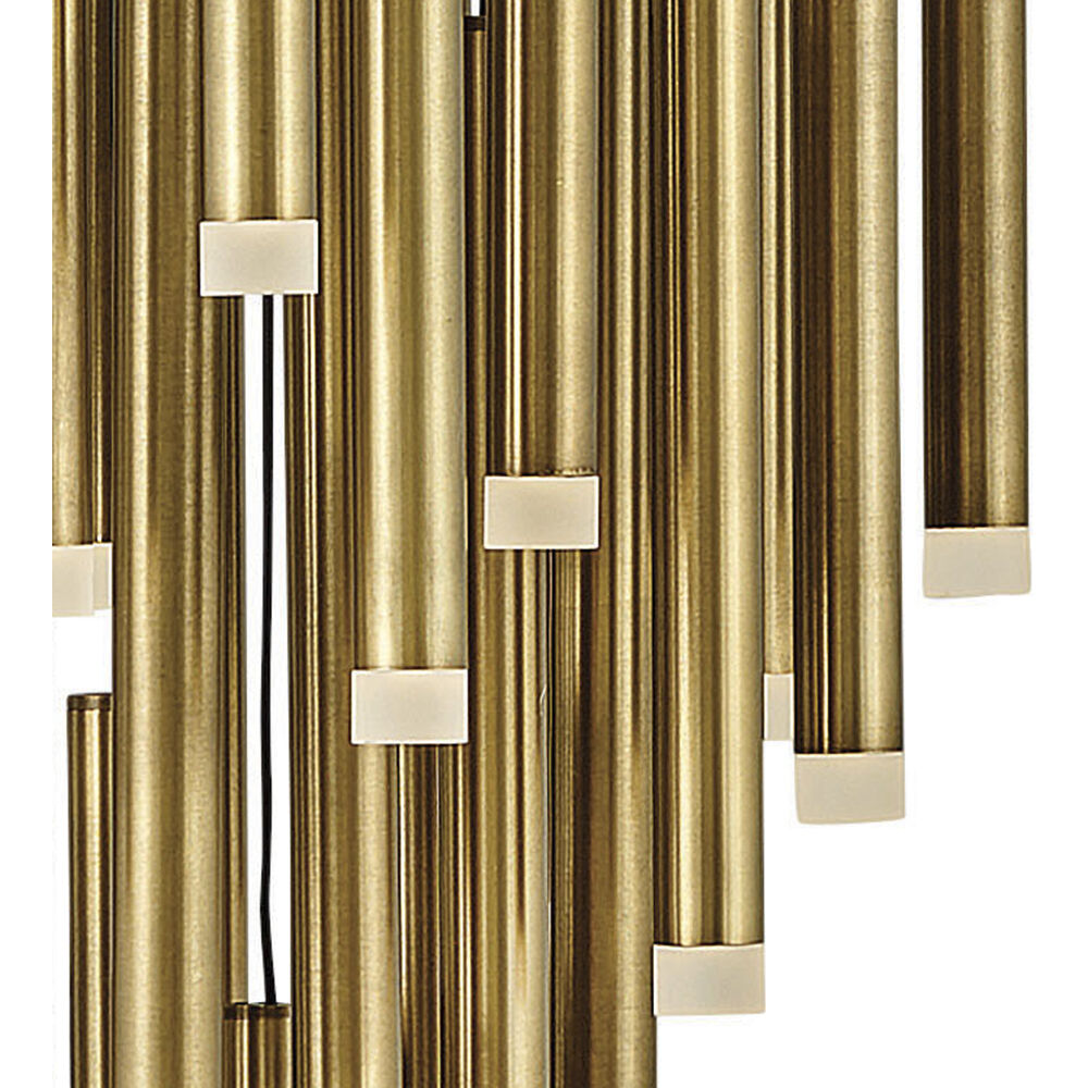 Harmony LED 18 inch Heritage Brass Chandelier Ceiling Light