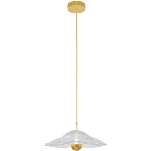 Embark 1 Light 16 inch Gold Pendant Ceiling Light