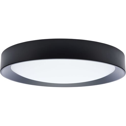 Selene LED 16.61 inch Black Flush Mount Ceiling Light