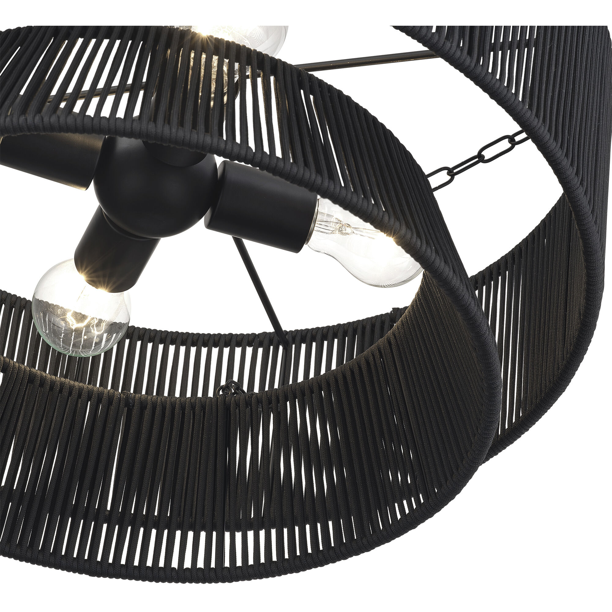 Florell 4 Light 20 inch Black Pendant Chandelier Ceiling Light