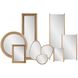 Danton 72 X 24 inch Brown Floating Dressing Mirror