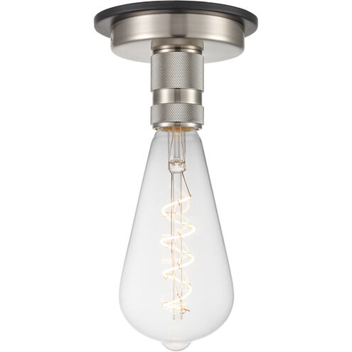 Restoration Aurora LED 3.75 inch Brushed Satin Nickel Flush Mount Ceiling Light