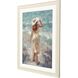 Figurative Collection White Framed Art