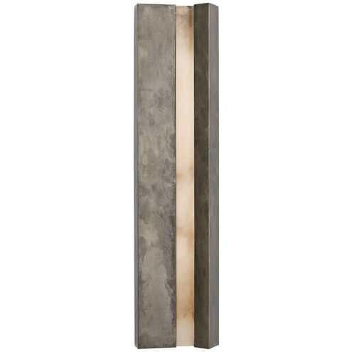 Anne-Marie Barton Austera Sconce Wall Light in Mottled Pewter