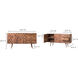 O2 55 X 18 inch Natural Sideboard in Brown