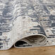Jasmine 130 X 94 inch Black/Grey Rug in 8 x 11