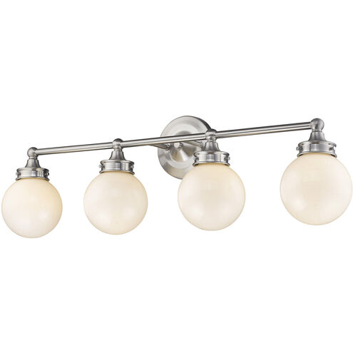 Fairfax 4 Light 36 inch Satin Nickel Vanity Light Wall Light