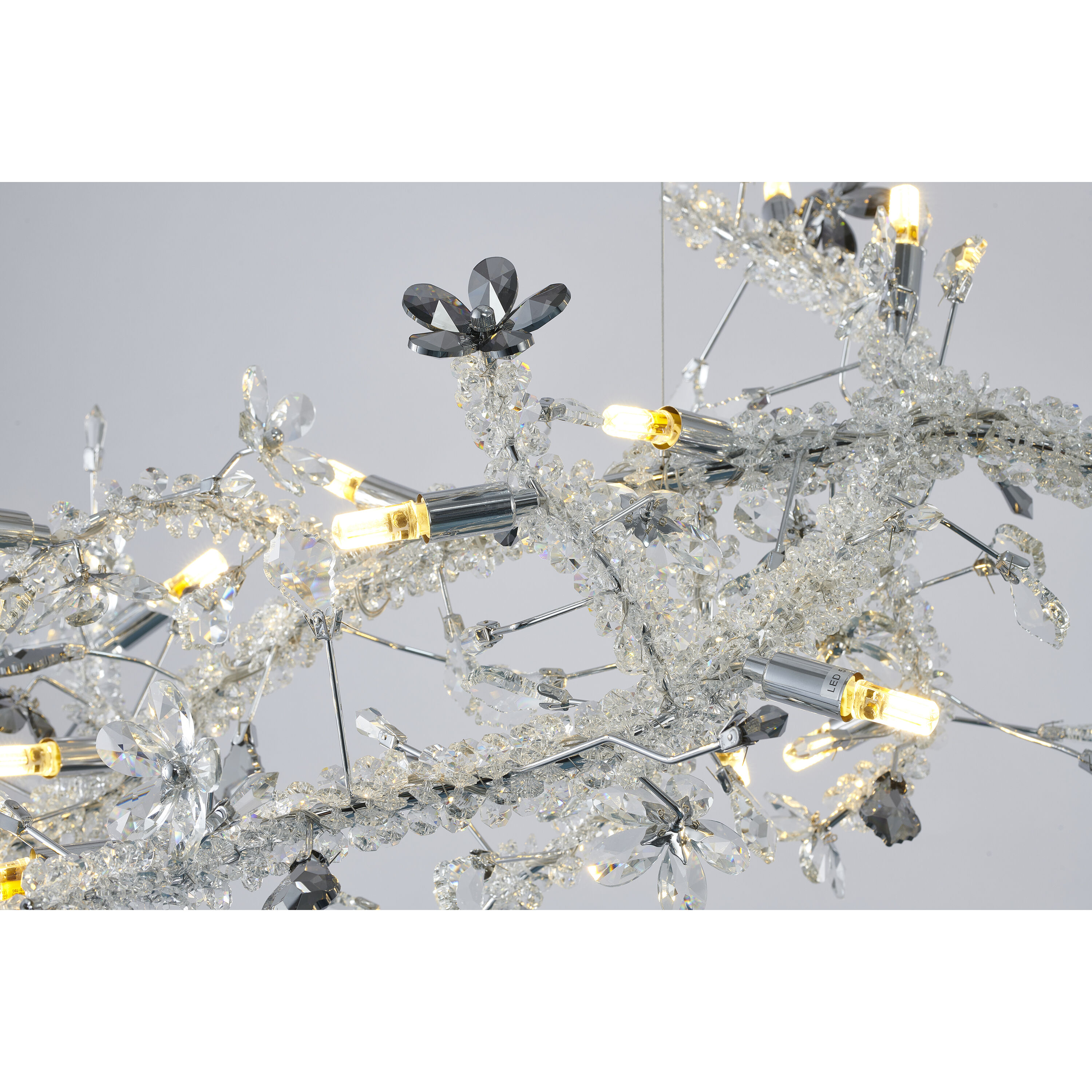 Canada 30 Light 30 inch Chrome Chandelier Ceiling Light