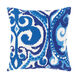 Global Blues 18 X 18 inch Bright Blue/Dark Blue/White Pillow Kit, Square