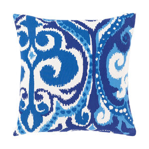 Global Blues 18 X 18 inch Bright Blue/Dark Blue/White Pillow Kit, Square