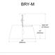 Brynn 1 Light 20 inch Black Single Drop Pendant Ceiling Light in Black/Silver Jewel Tone, Medium