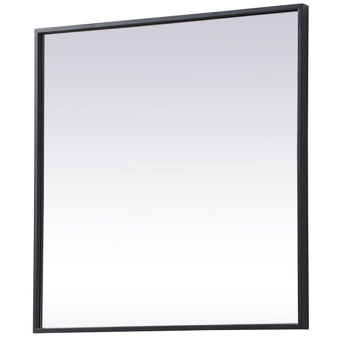 Eternity 24 X 24 inch Black Vanity Mirror