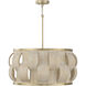 Willa 4 Light 27 inch Matte Brass Pendant Ceiling Light