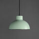 Rockport 1 Light 10 inch Sage Green Single Pendant Ceiling Light