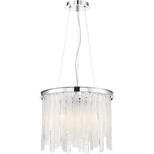 Candice 6 Light 16 inch Chrome Chandelier Ceiling Light