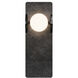 Okemo LED 4 inch Basalt Stone and Black ADA Wall Sconce Wall Light
