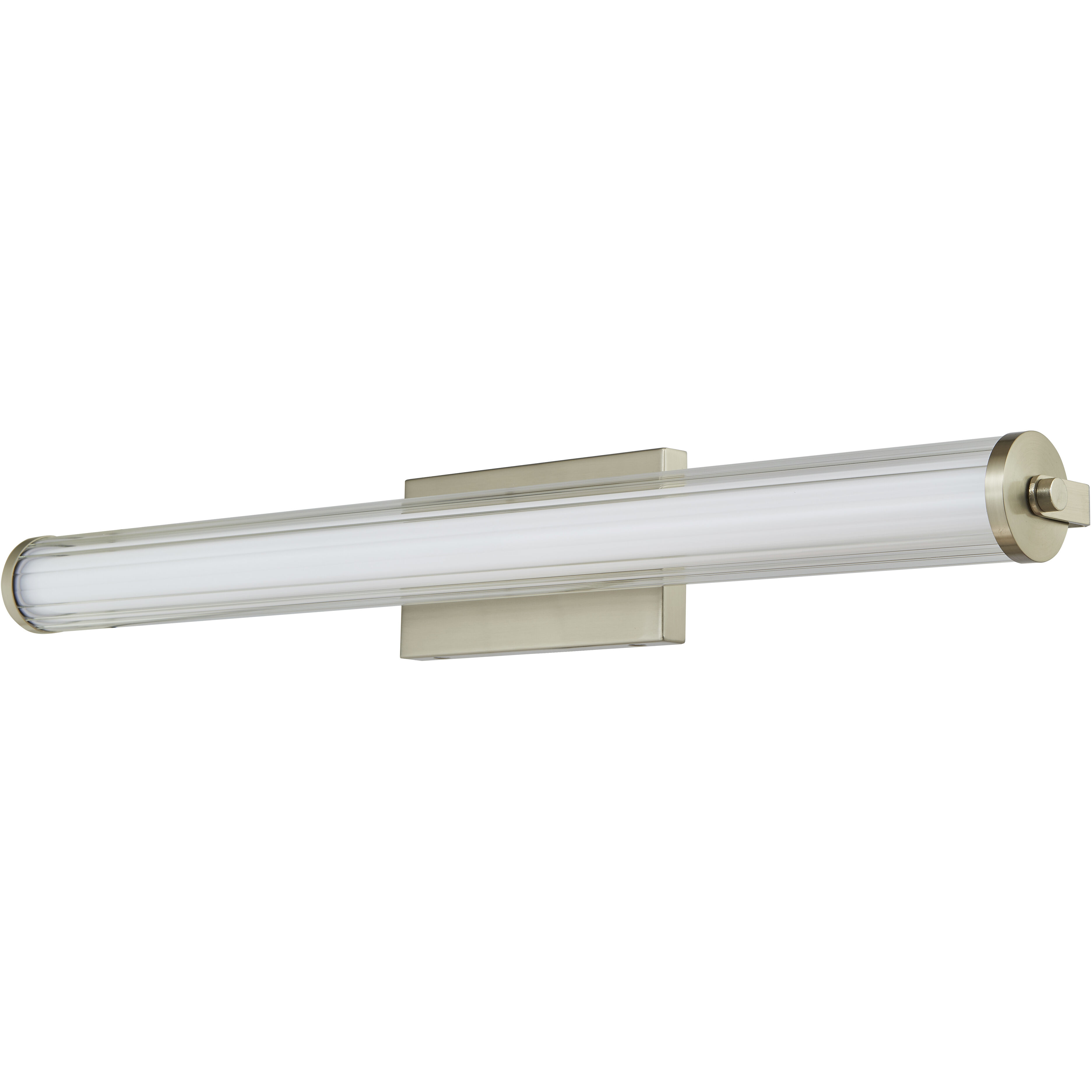 Macie LED 30 inch Brushed Nickel Bath Vanity Light Wall Light