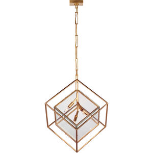 Kelly Wearstler Cubed LED 20 inch Gild Pendant Ceiling Light, Large